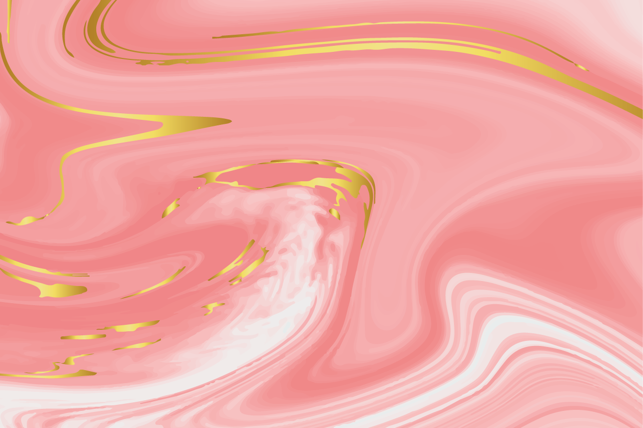 Swirling Pink Marble modern placemats - TenStickers