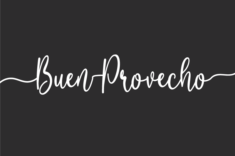 Enjoy your meal quote placemats - TenStickers