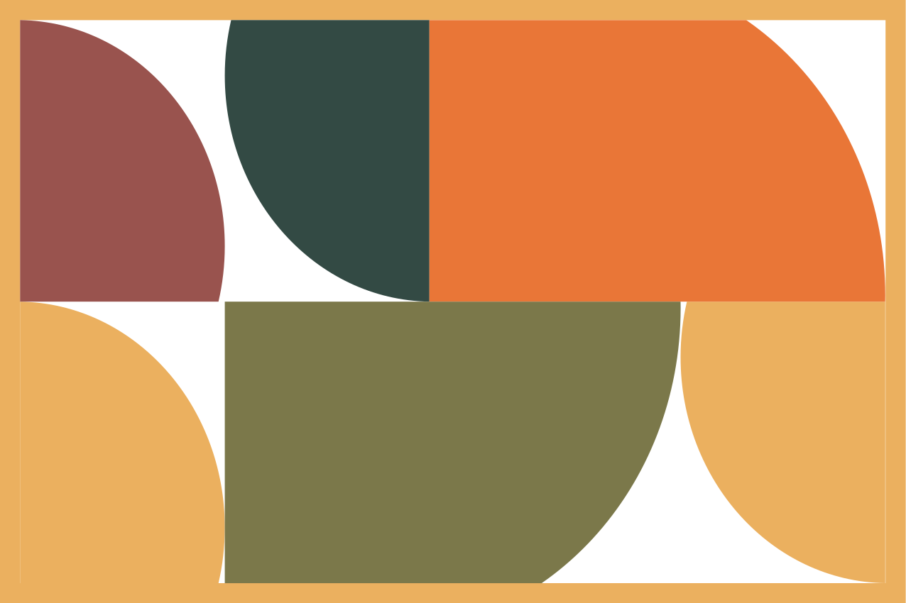 Modern placemats with chic geometric designs - TenStickers