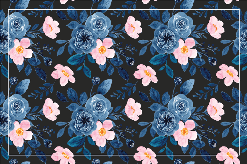 Original placemats with botanical textured finish - TenStickers