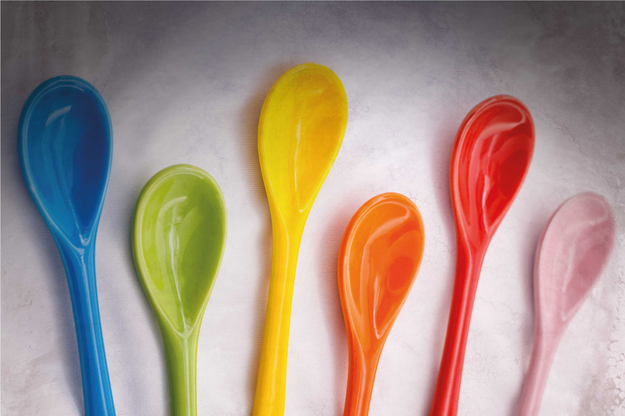 Vibrant kitchen utensils placemat for home - TenStickers