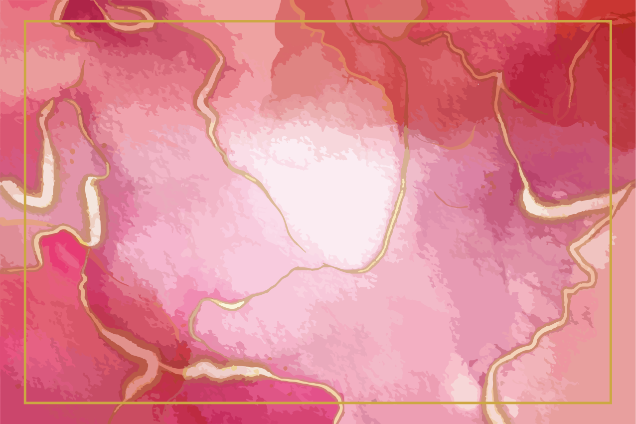 Elegant pink marble placemat - TenStickers