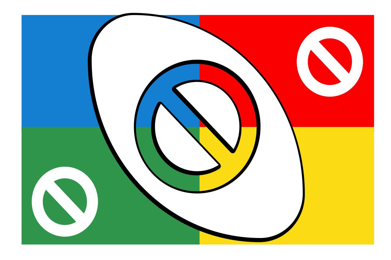 Modern placemats in abstract colorful shapes - TenStickers