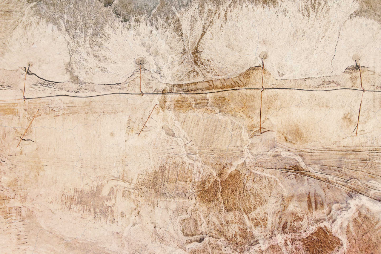 Placemat with organic timber finish - TenStickers