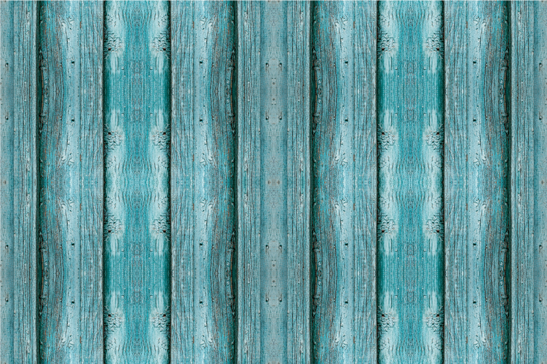 Blue wood texture effect textured placemats - TenStickers
