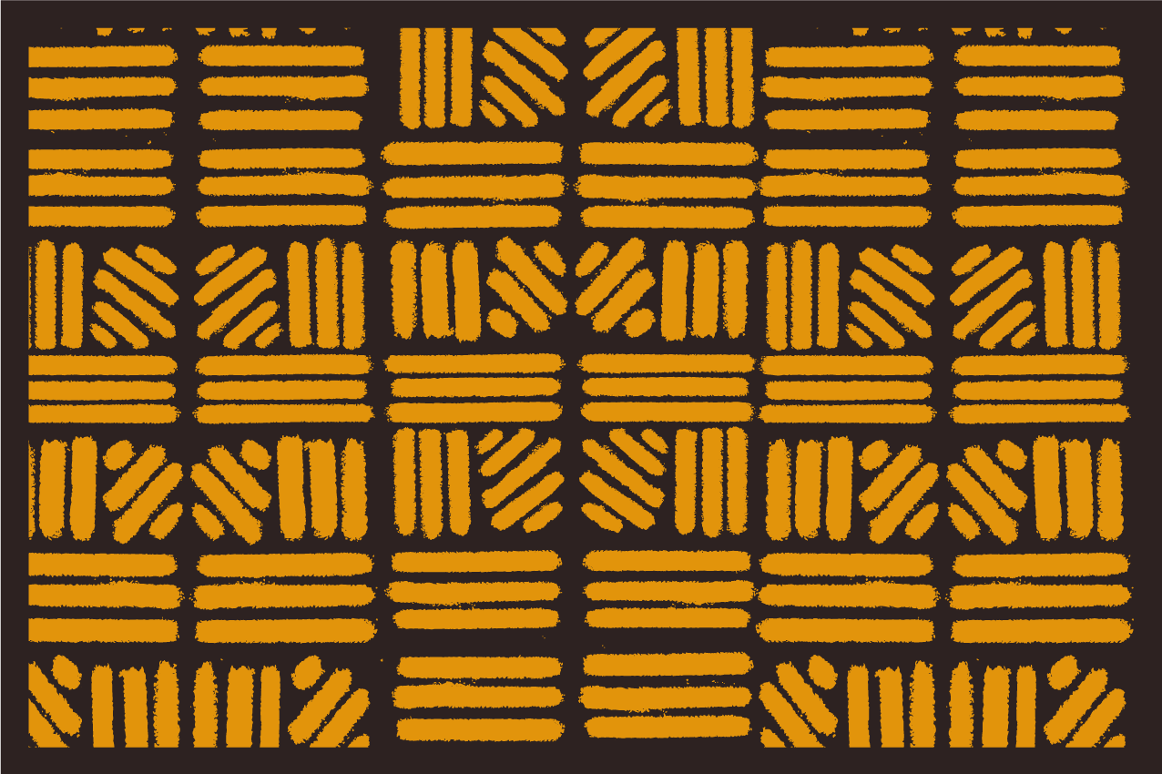 Textured patterned surface placemat - TenStickers