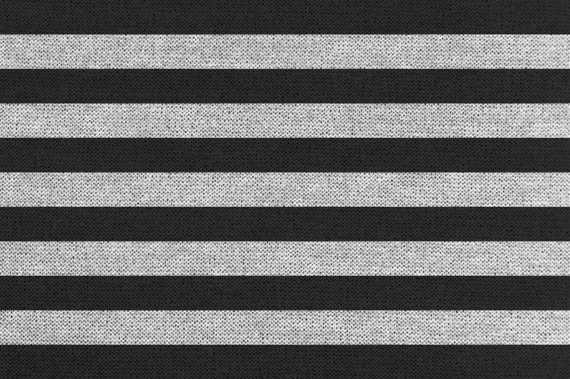 Black white horizontal lines modern placemats - TenStickers