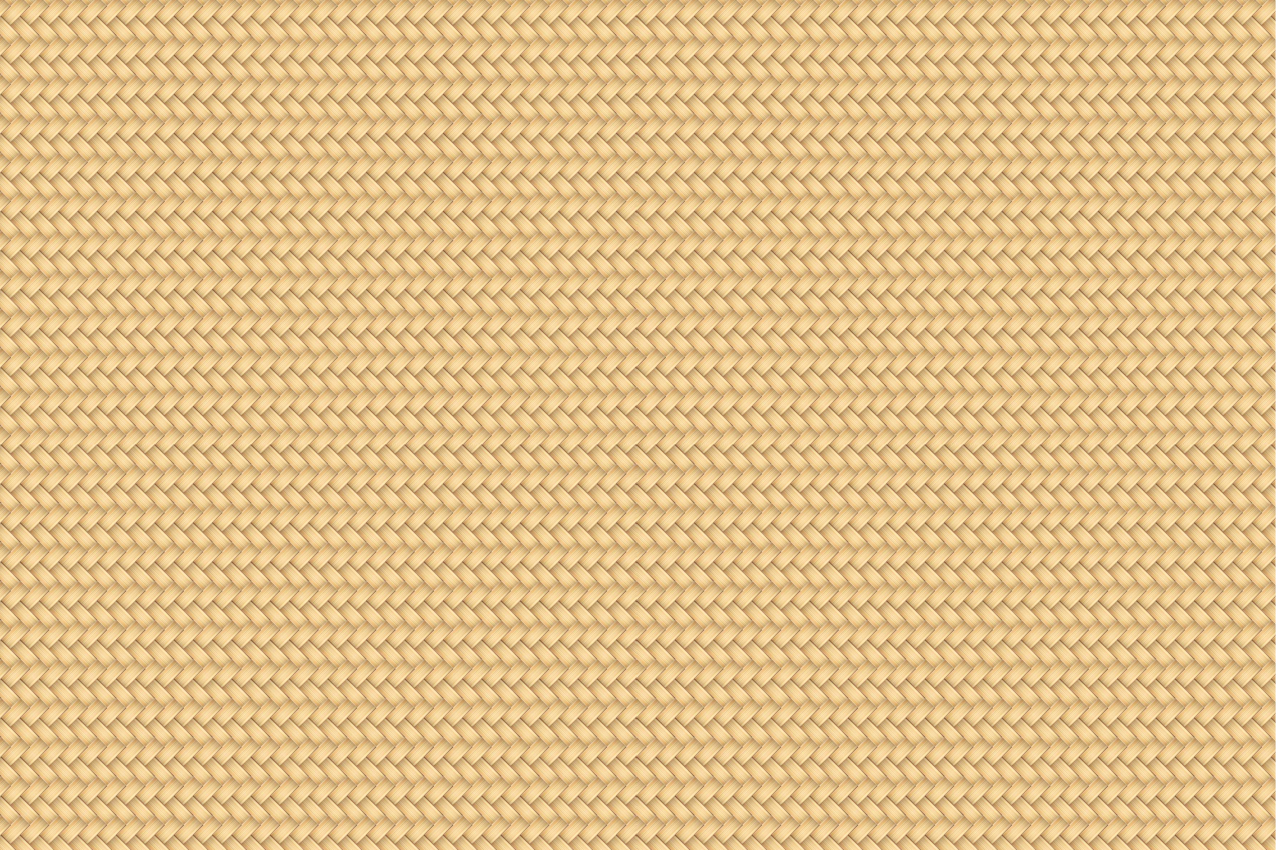 Wicker texture vinyl placemats - TenStickers