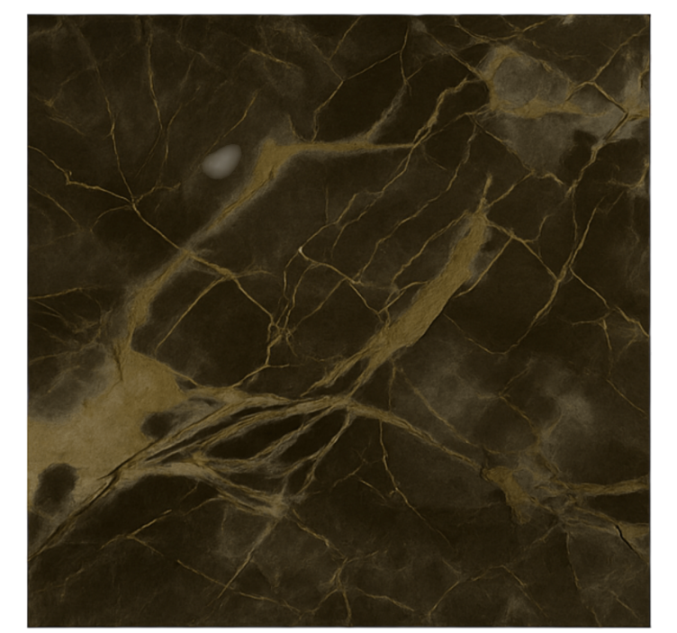 Golden marble veins mural for living room - TenStickers