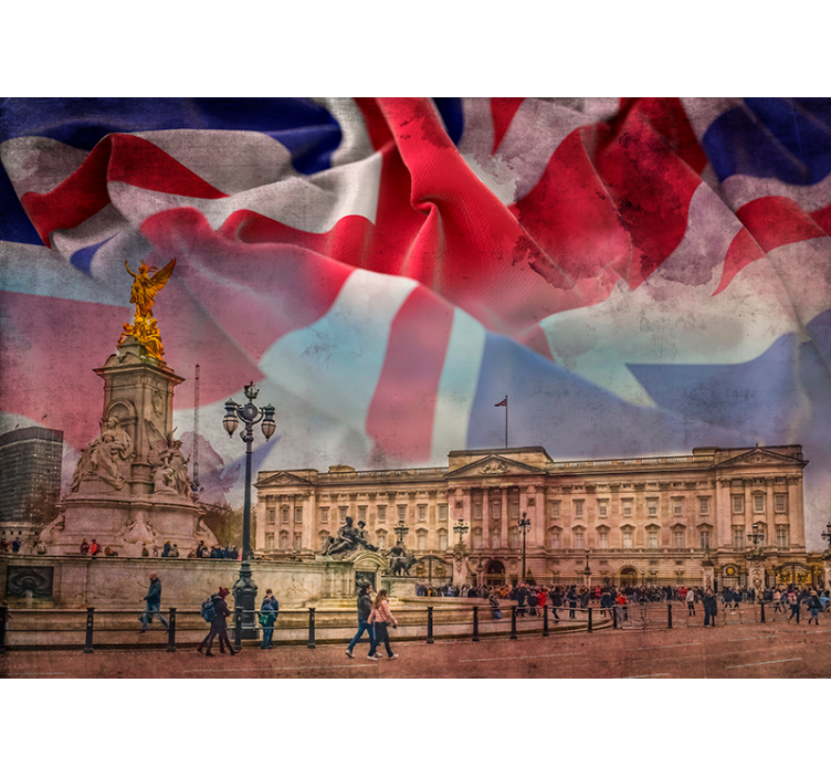 Buckingham Palace London Wall Mural - TenStickers