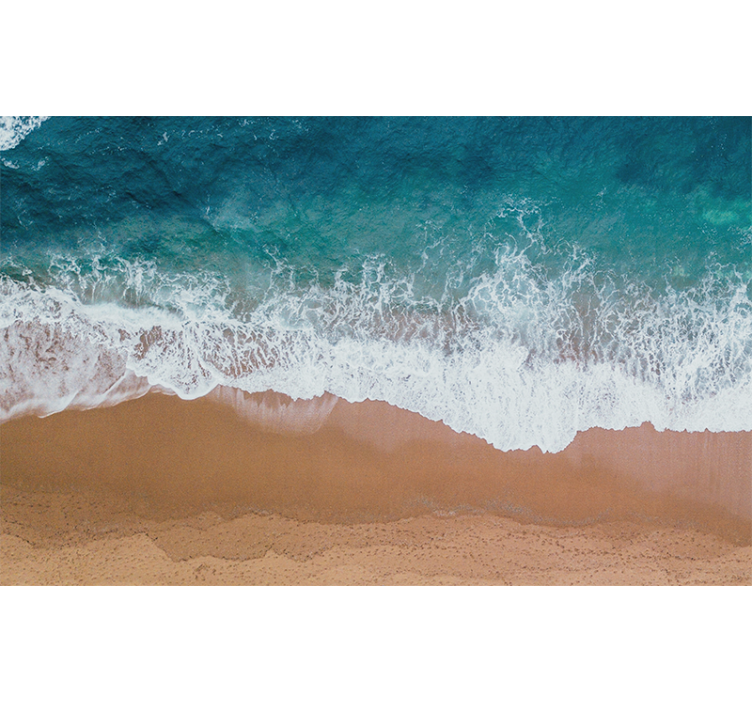 Sea mural ocean wave designs - TenStickers
