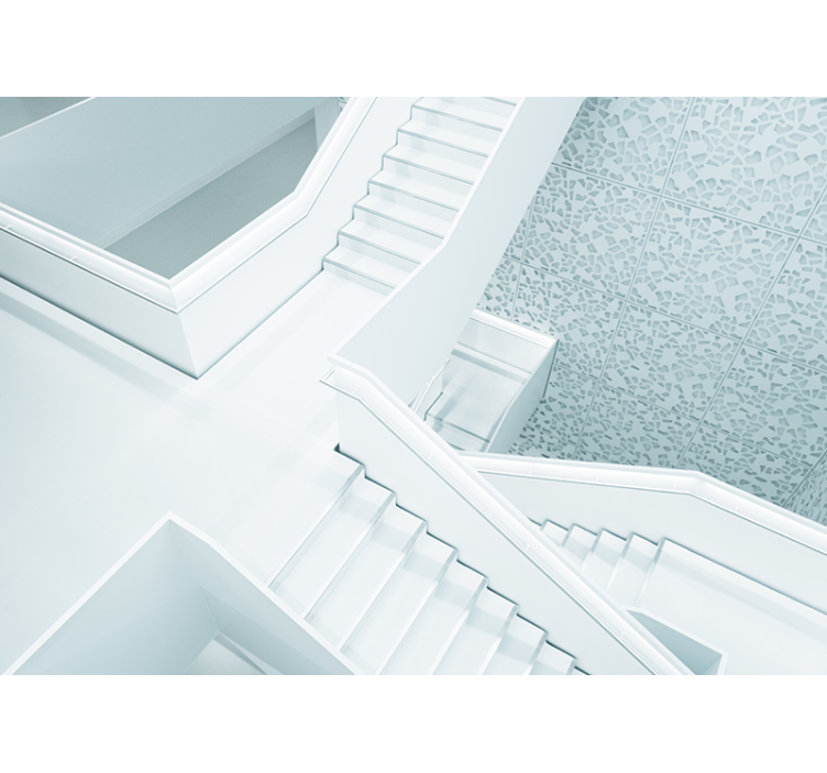 step wall 3D  3D Wall Mural - TenStickers