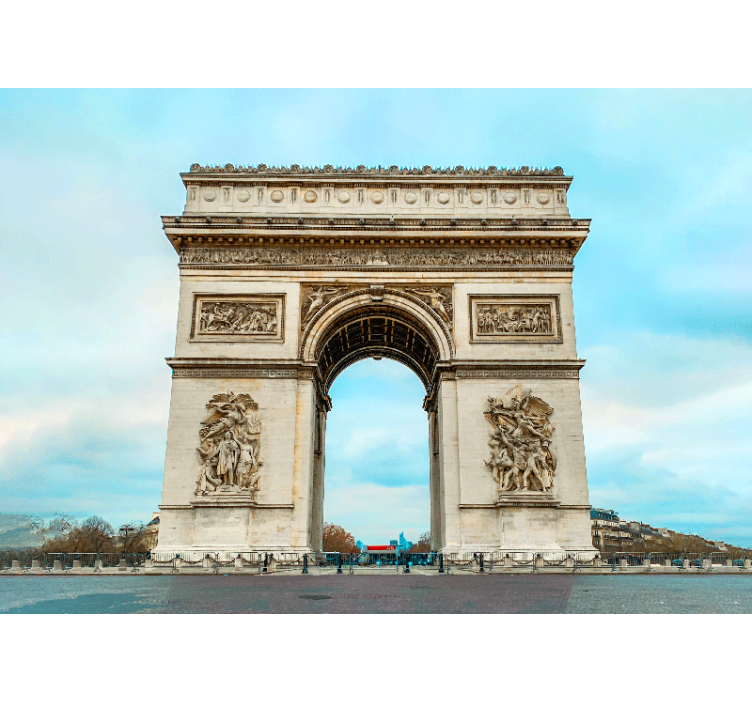 Paris wall mural iconic paris landmark - TenStickers