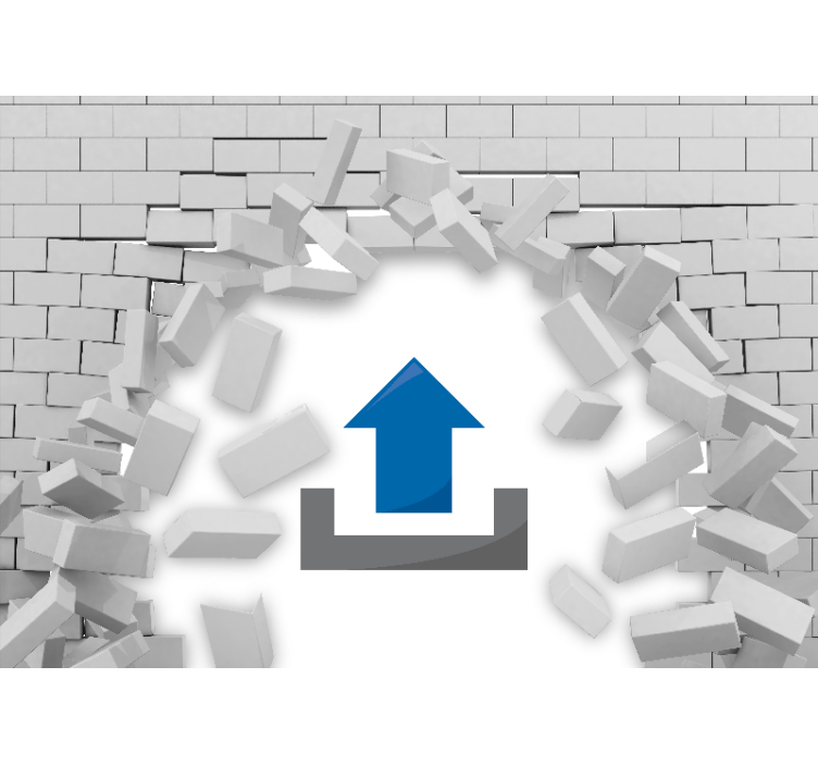 Vehicle mural joyful racing scene - TenStickers