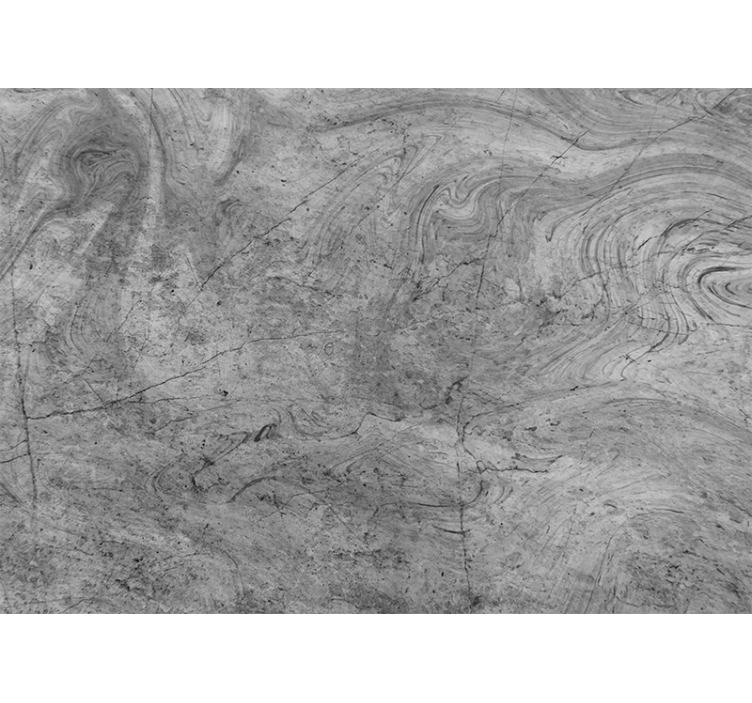 Stone wall mural textured grey surface - TenStickers