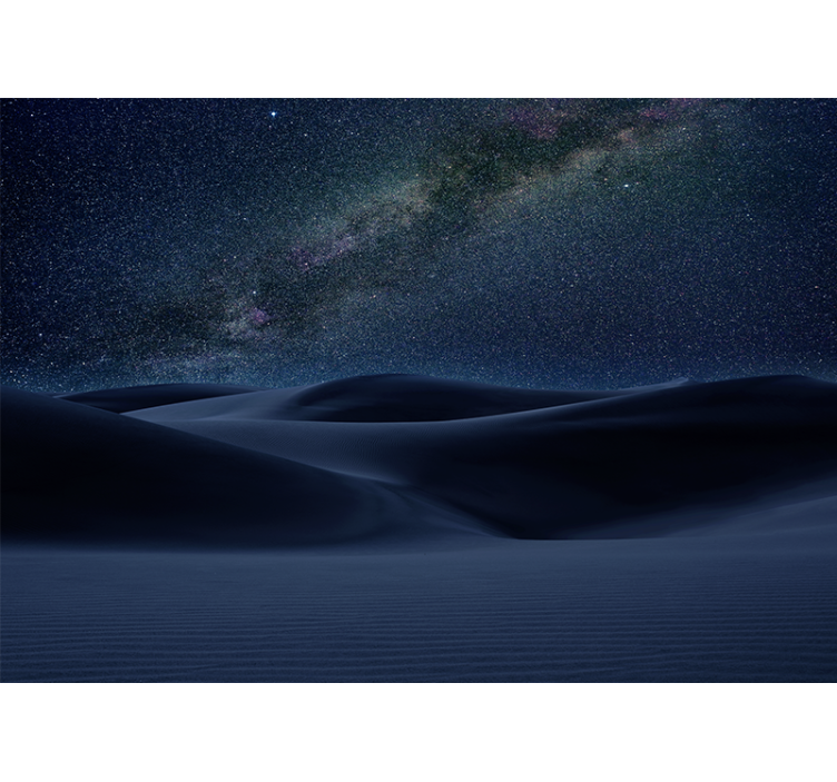 Space mural starry nightscape - TenStickers