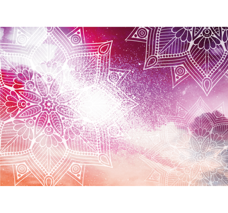 Mandala wall mural elaborate mandala designs - TenStickers