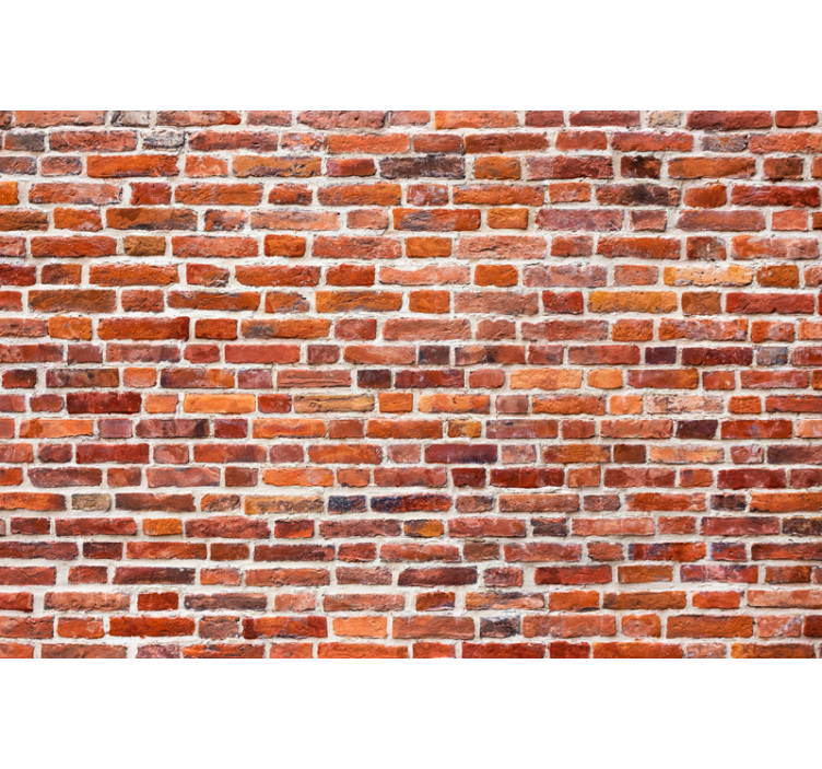 Classic bricks "Industrial Style" wall mural - TenStickers