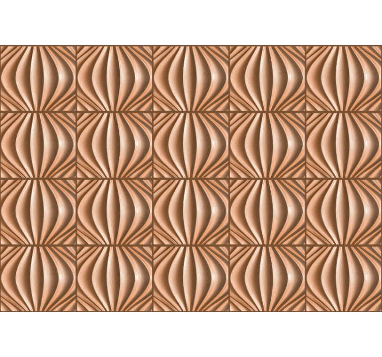 Texture wall mural textured wave design - TenStickers