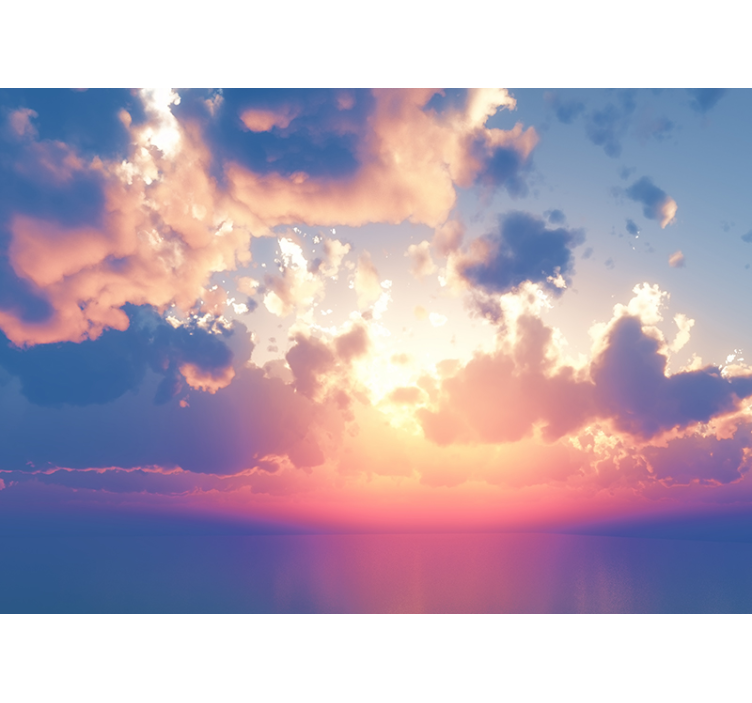 beautiful clouds  Sky Wall Mural - TenStickers