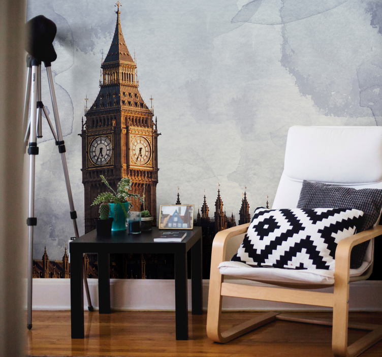 Big Ben Tower london wall mural - TenStickers