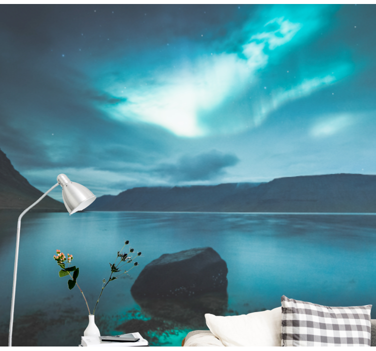 Blue Lagoon Iceland wall mural - TenStickers