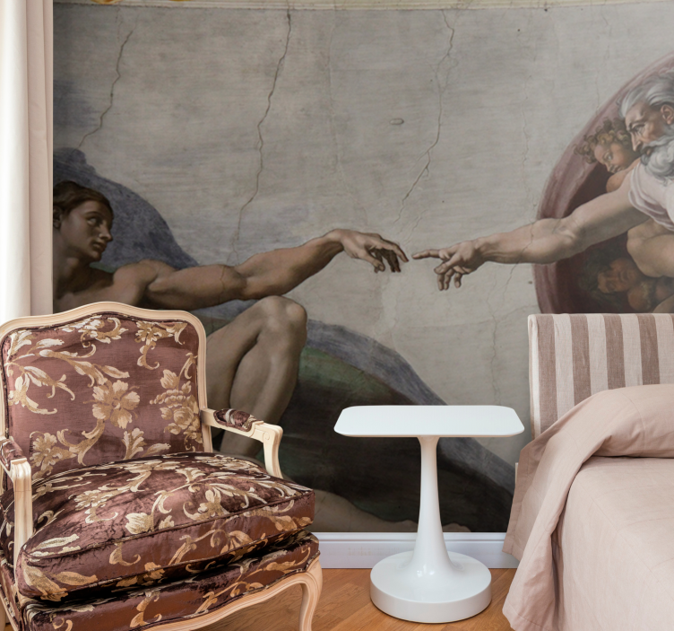 Classic art wall mural creation scene - TenStickers