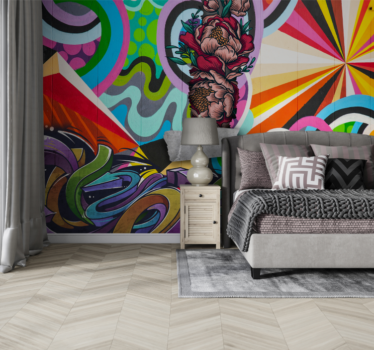 Graffiti Urban Art Wall Mural - TenStickers