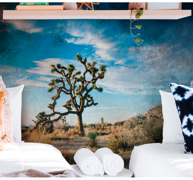 Joshua Tree Landscape nature wall mural - TenStickers