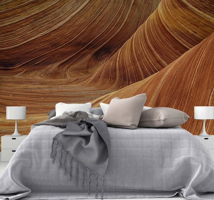 Red Sand Desert Wall Mural - TenStickers