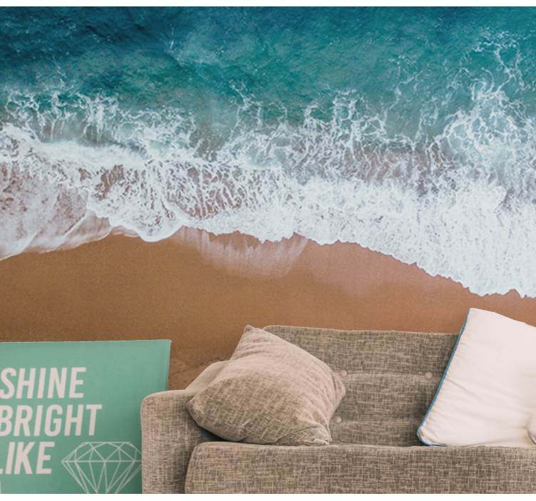 Sea mural ocean wave designs - TenStickers