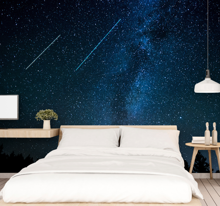 Space mural astral twilight horizon - TenStickers
