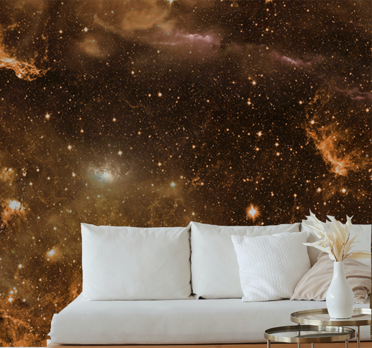 Space mural celestial starry abyss - TenStickers