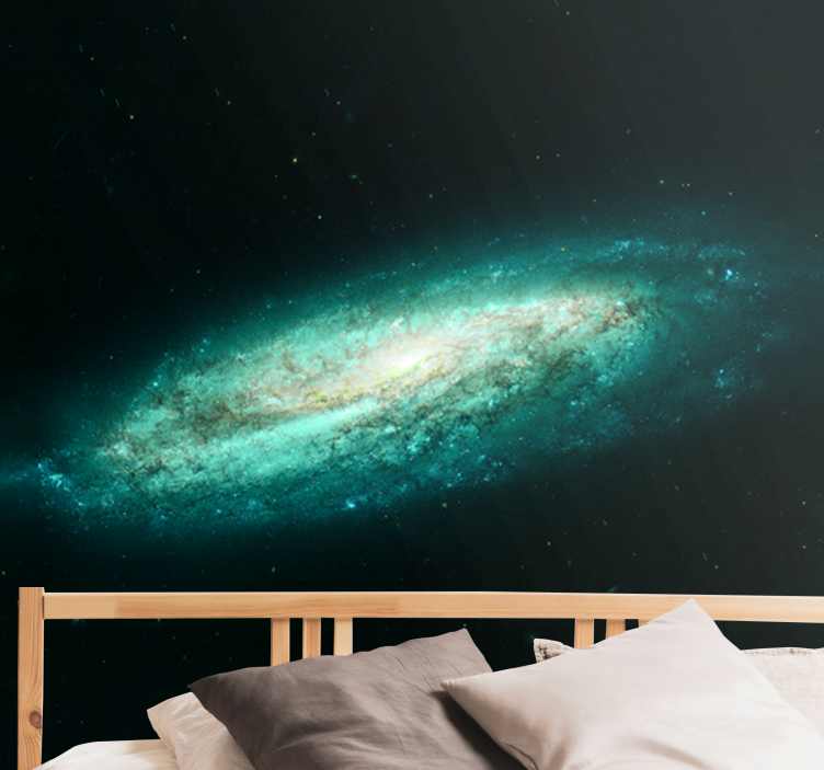 Space mural galactic spiral design - TenStickers