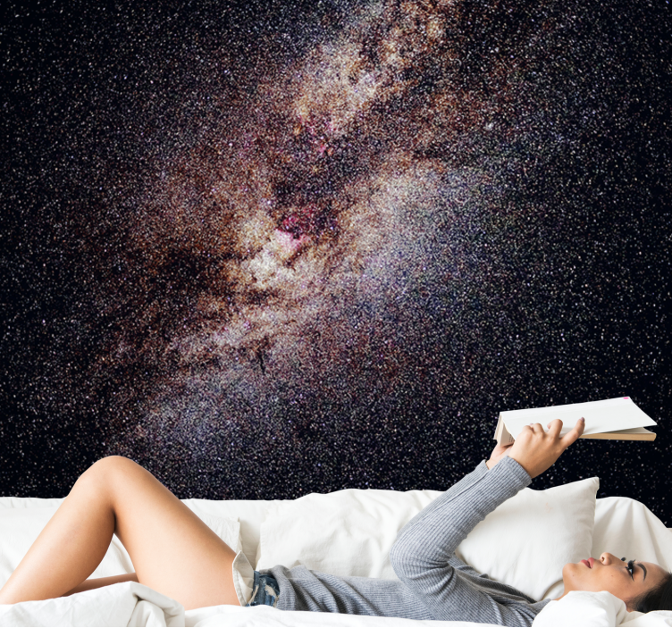 Space mural galaxy night sky - TenStickers