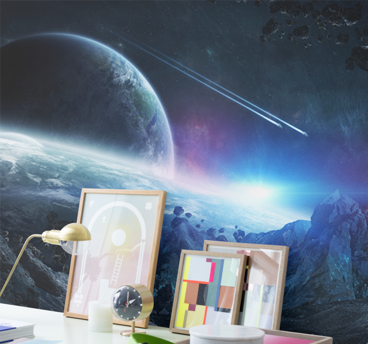 Universe ScienceFiction Concept wall mural - TenStickers