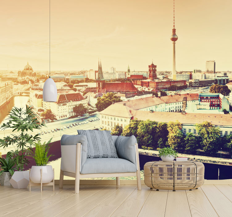 View on Berlin Photo Wallpaper - TenStickers
