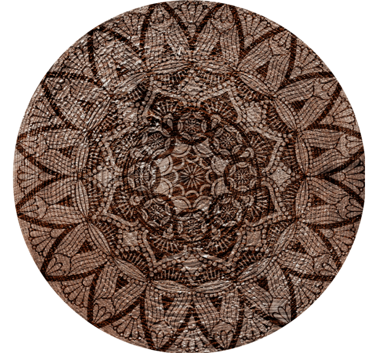 Coasters with intricate lace design - TenStickers