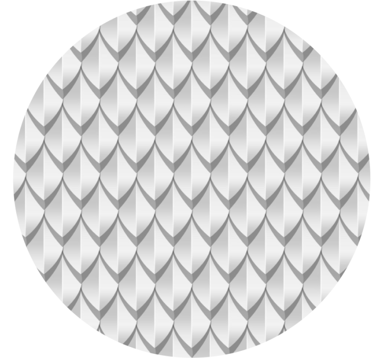 Coasters with elegant scaled pattern design - TenStickers