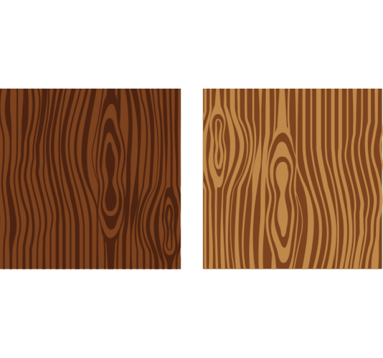 Natural wood grain pattern coasters - TenStickers