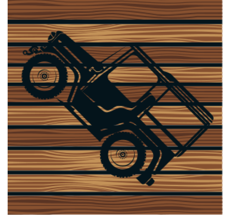 Coasters vintage off-road vehicle design - TenStickers