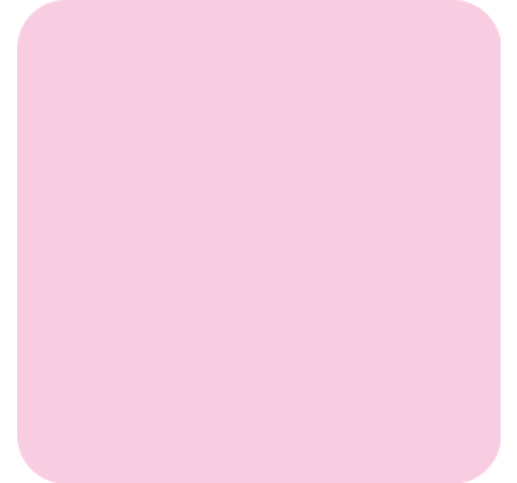 Coasters in pink square surface - TenStickers
