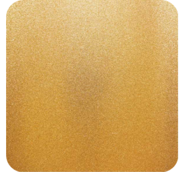 Coasters with shimmering golden surface - TenStickers