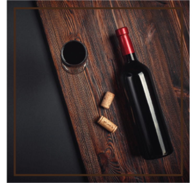 Beer mats for wine bottle corks beverage - TenStickers