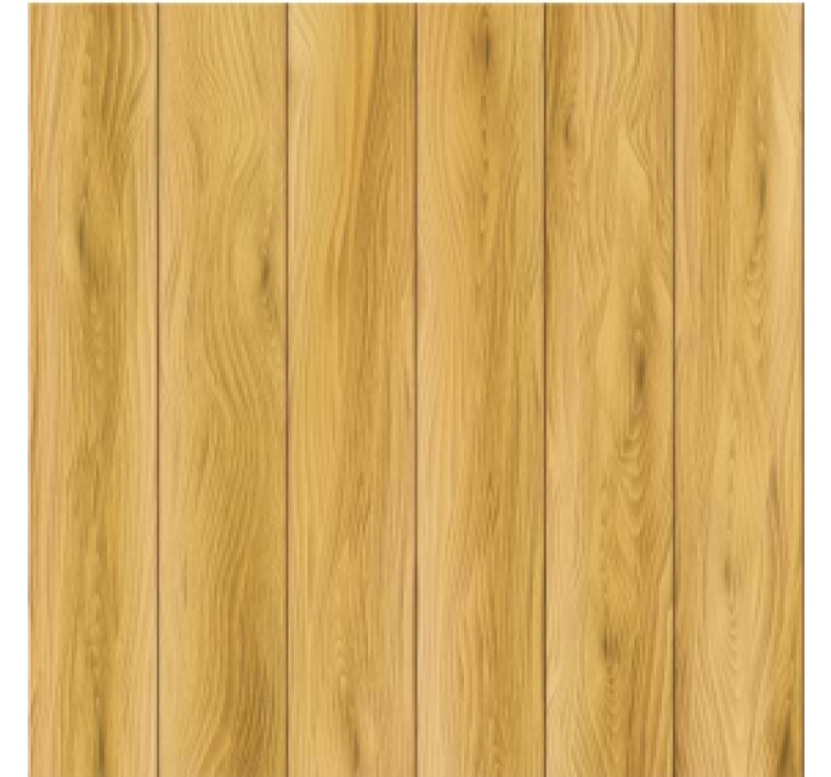 Realistic texture  wood floor text coaster - TenStickers