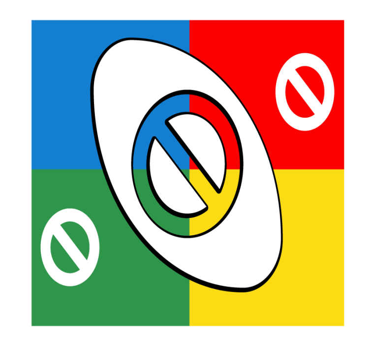 Geek coasters colorful round designs - TenStickers