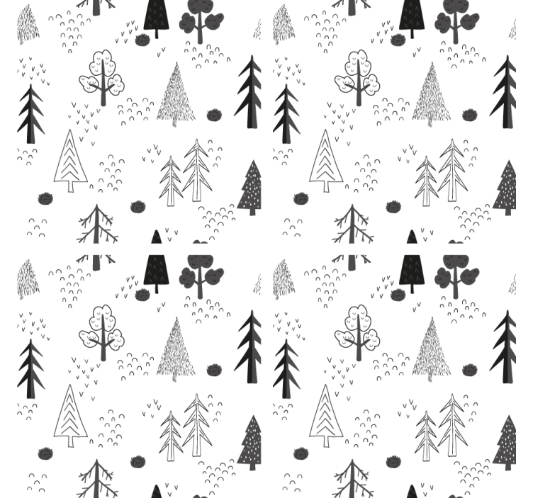 Coasters natural line art design - TenStickers