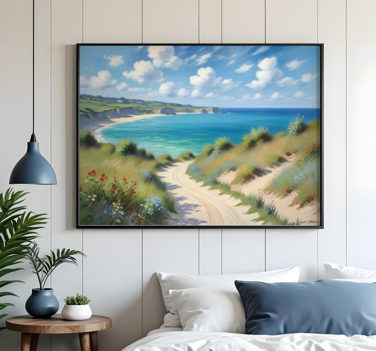 Beautiful sea view landscape poster - TenStickers