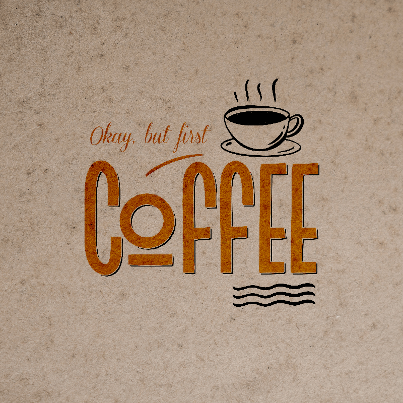 Charming retro quotes kitchen poster - TenStickers