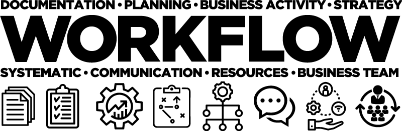 Office poster for optimized workflow - TenStickers